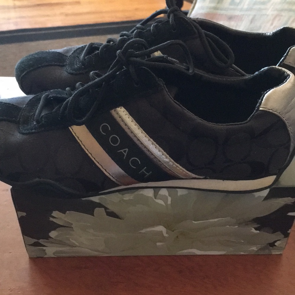 Coach lace up shoes